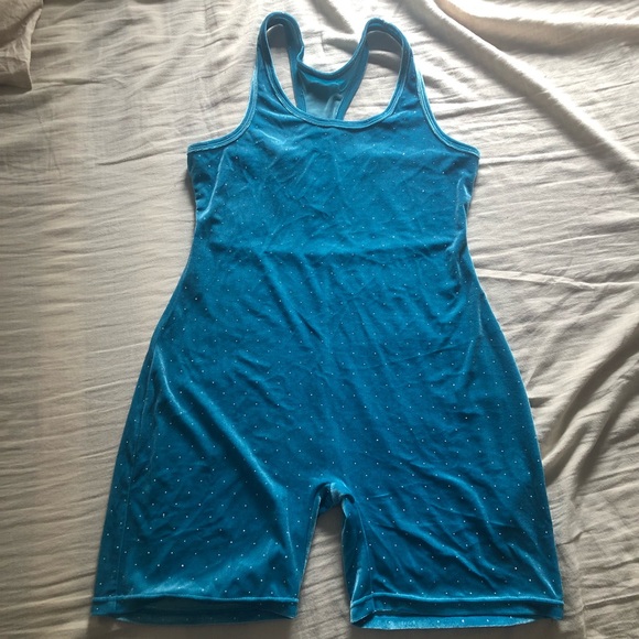 fashion brand company Pants - Fashion Brand Company velvet gymnastics romper